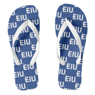 EIU-Blockbuchstabe Flip Flops