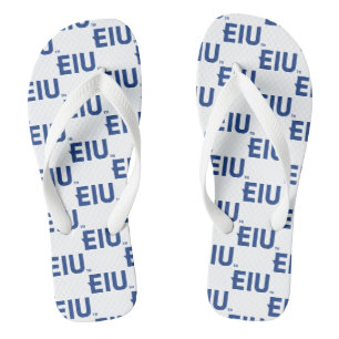 EIU-Blockbuchstabe Flip Flops