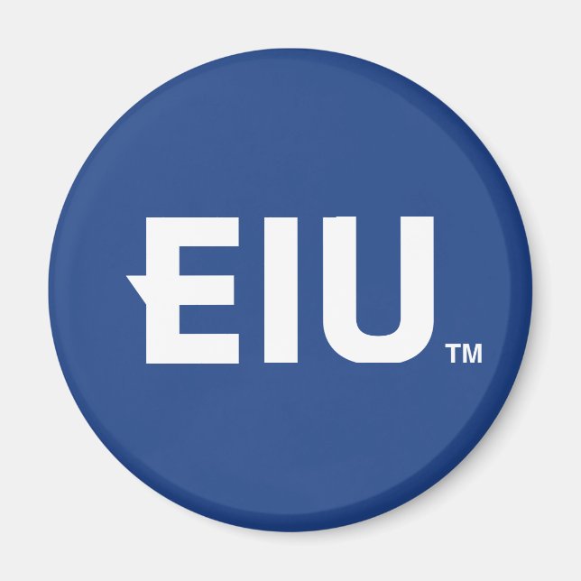 EIU-Blockbuchstabe Magnet (Vorne)