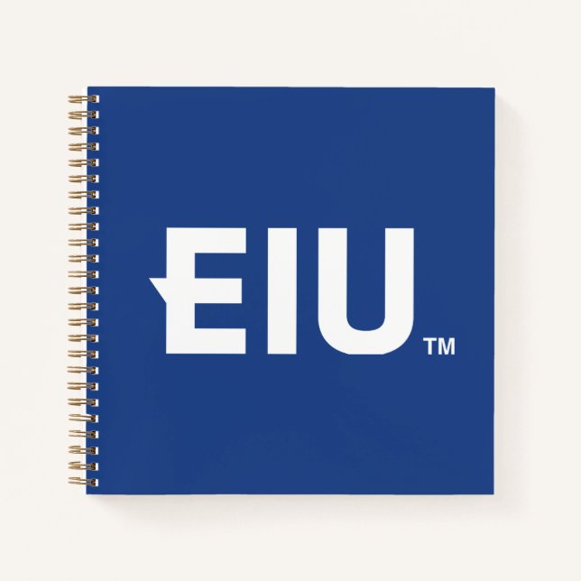 EIU-Blockbuchstabe Notizbuch (Vorderseite)
