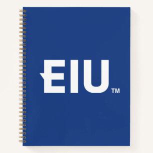 EIU-Blockbuchstabe Notizbuch