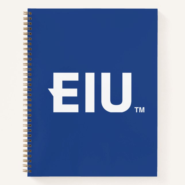 EIU-Blockbuchstabe Notizbuch (Vorderseite)