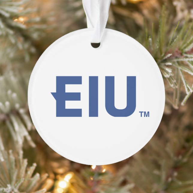 EIU-Blockbuchstabe Ornament (Baum)