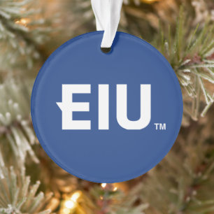 EIU-Blockbuchstabe Ornament