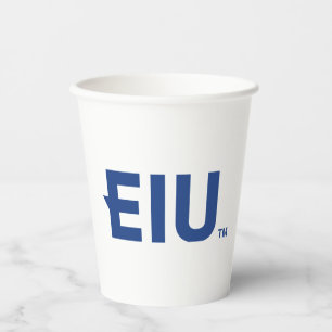 EIU-Blockbuchstabe Pappbecher