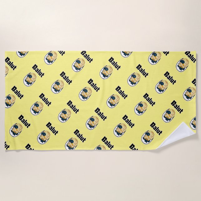 Eizelleisenembryo-Eiprotein Filipino Strandtuch (Vorderseite)