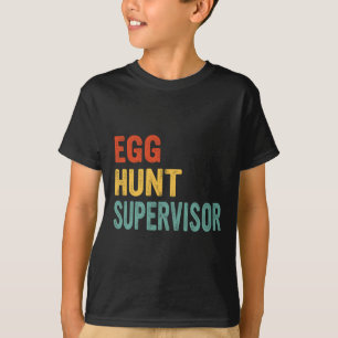 Eizelljagd Supervisor Mama Vater Erwachsene Ostere T-Shirt