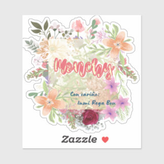 Ejemplo insignia de donaciones para Inmi Rega Bou Aufkleber