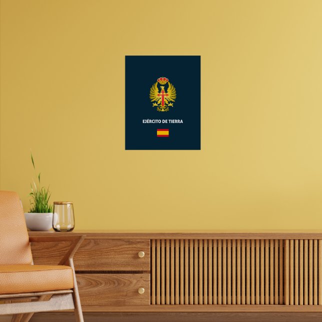 Ejército de Tierra Reisepass Hülle Poster (Wohnzimmer 2)