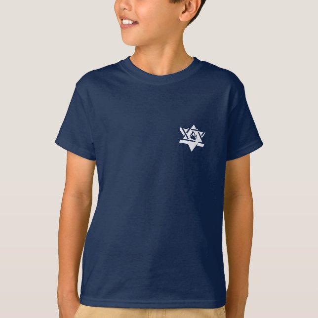 EJH Boys T - Shirt in Blue (Vorderseite)