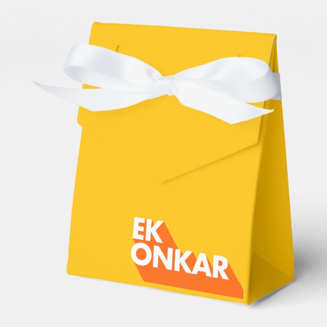 Ek Onkar Contemporary SIkh Gevor Box Geschenkschachtel (Vorderseite)