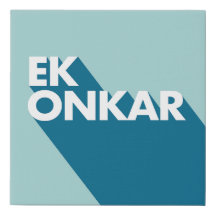 Ek Onkar Contemporary SIkh Leinwand Art
