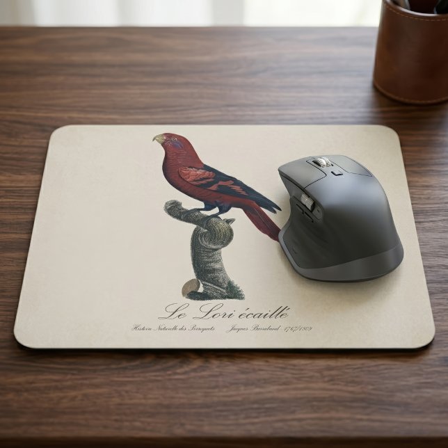 Ekaille von Le Lori Mousepad (Blue-Streaked Lory, Trichoglossus reticulatus. Mouse Pad)