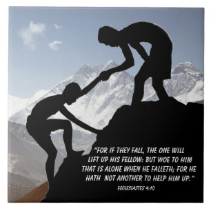 Ekclesiastes 4:10 fliese