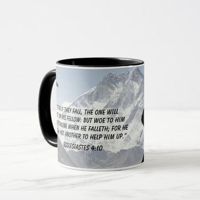 Ekclesiastes 4:10 tasse (Vorderseite Links)