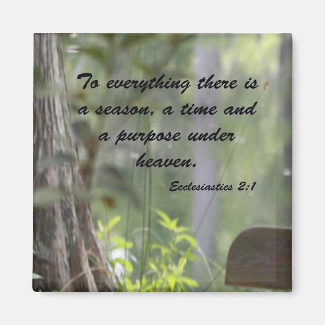 Ekclesiastik 2:1 magnet (Vorne)