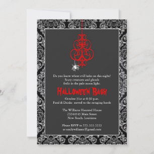 Ekel erregender Halloween-Bash Einladung