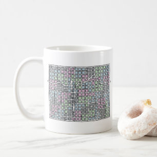 EKG Maze-Tasse Kaffeetasse