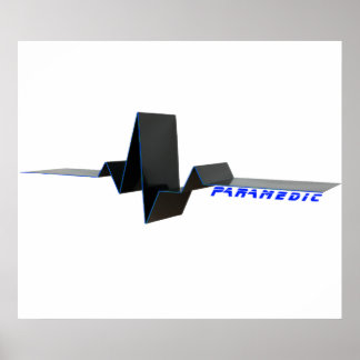 EKG Paramedic Poster