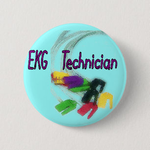 EKG Techniker-Geschenke Button