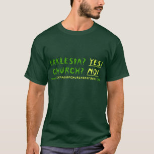 Ekklesia? JA! im Saftgrün/im Titangelb T-Shirt