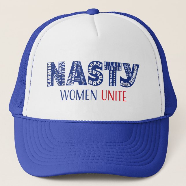 Eklig Women Unite Trucker Hat Truckerkappe (Vorderseite)