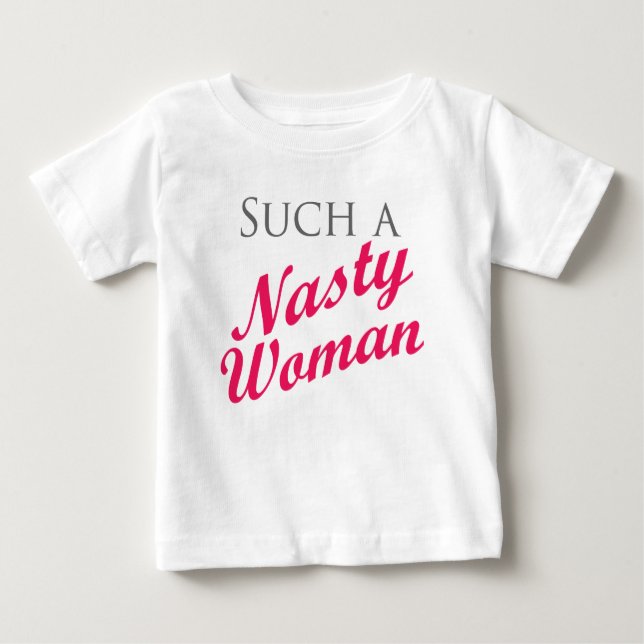 Eklige Frau Baby T-shirt (Vorderseite)