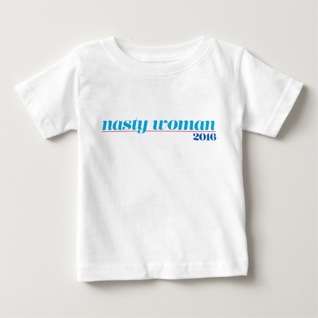 Eklige Frau Romper Baby T-shirt (Vorderseite)