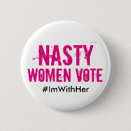 Eklige Frauen-Abstimmung: Ich bin mit ihrem Knopf Button