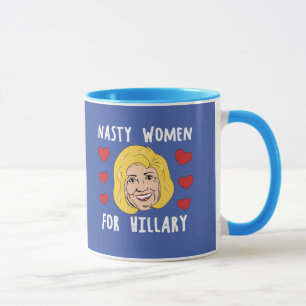 Eklige Frauen für Hillary 2016 -- Präsidential Tasse