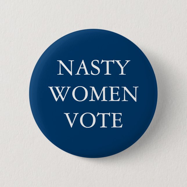 EKLIGE Frauen für Hillary Clinton-Kampagne Button (Vorderseite)