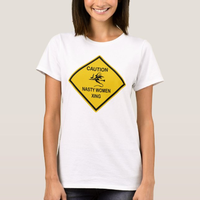 Eklige Frauen Xing T - Shirt (Vorderseite)