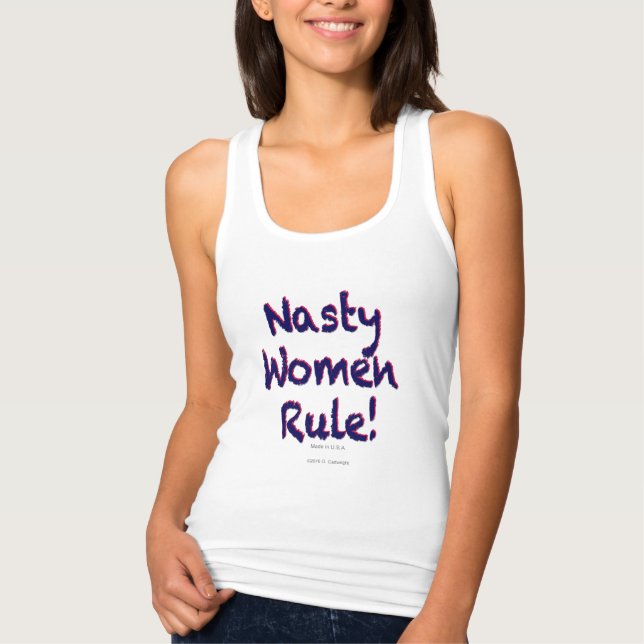 Eklige Frauenherrschaft Tank Top (Vorderseite)
