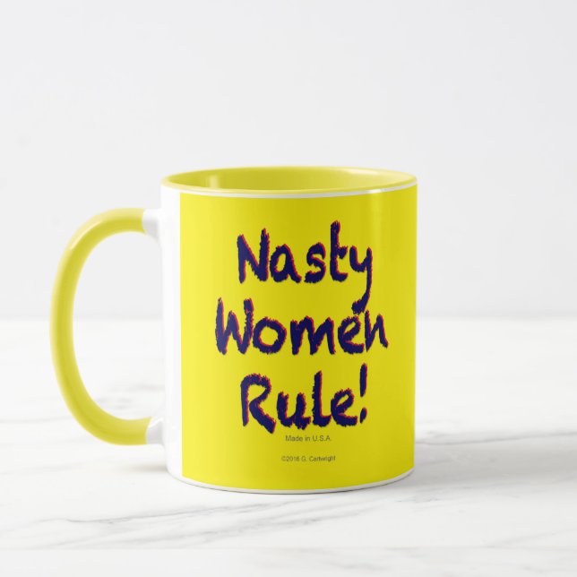 Eklige Frauenherrschaft Tasse (Links)