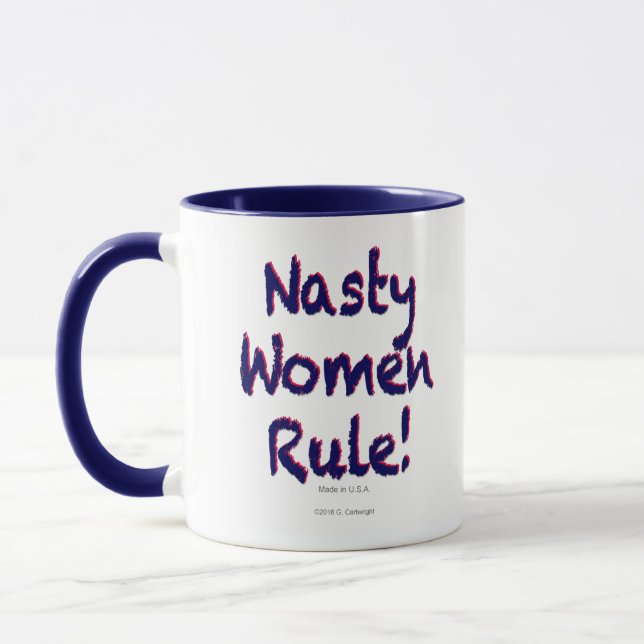 Eklige Frauenherrschaft Tasse (Links)