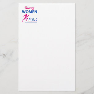Eklige Frauenrennen Briefpapier