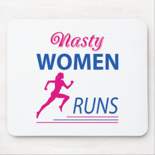 Eklige Frauenrennen Mousepad