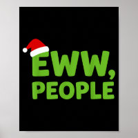 Eklige Leute Weihnachtsmann-Hut Lustige Weihnachte