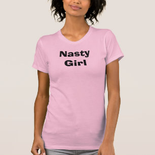 Eklige Mädchen-Rosa-Behälter-Spitze T-Shirt