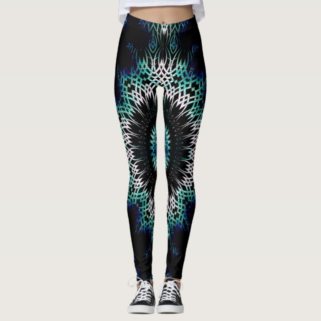 Eklipse Soundwave Kreuz 2 Leggings (Vorderseite)