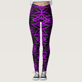 Eklipse-Tapete (lila) Leggings