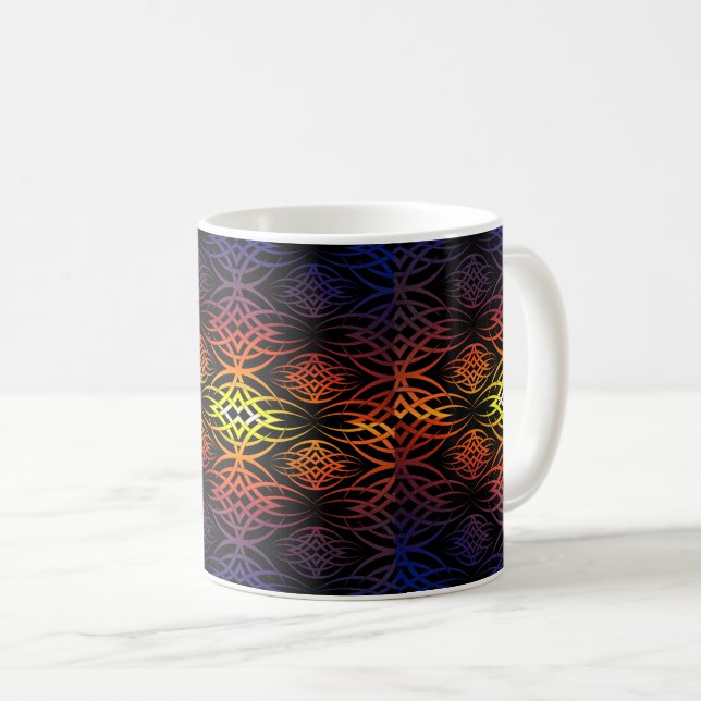 Eklipse-Tapete (Regenbogen) Tasse (VorderseiteRechts)