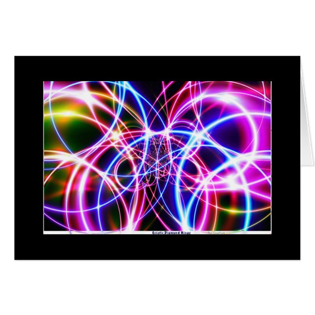 Ekliptische Diamant-Ringe (Vorderseite (Horizontal))