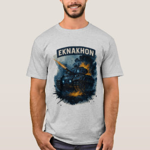EKNAKHON Kriegsmaschine T-Shirt Taktischer Flamm