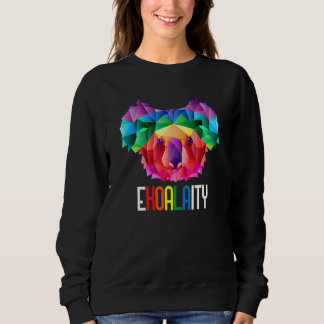 Ekoalaity Koala Gleichberechtigung Lgbtq Regenboge Sweatshirt