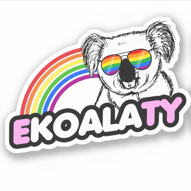 Ekoalaty Aufkleber (Vorderseite)