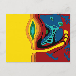 ekos verkrüppelte Postkarte