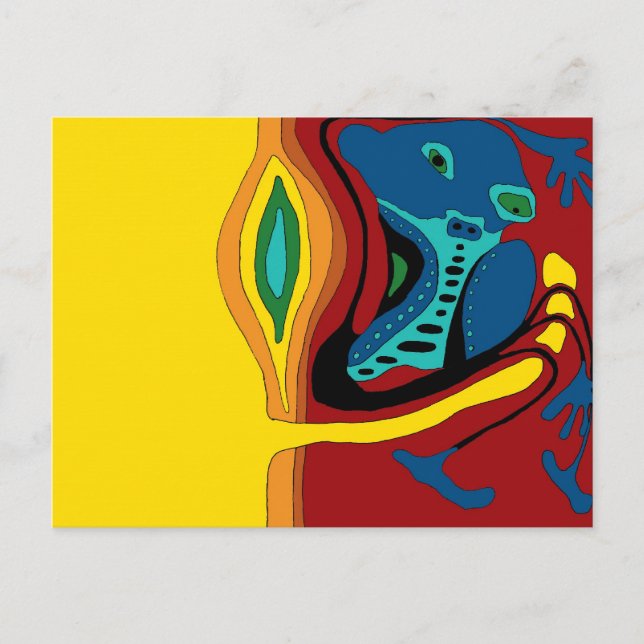 ekos verkrüppelte Postkarte (Vorderseite)