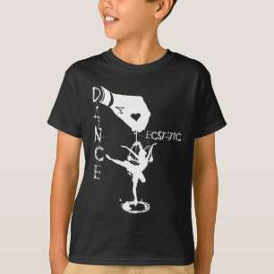 Ekstatischer Tanz Llerina Tänzerin in einem Tutu F T-Shirt