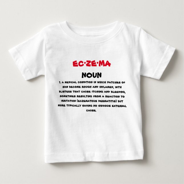 Ekzem-Definitions-T-Shirt Baby T-shirt (Vorderseite)
